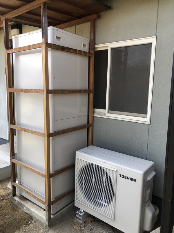 東京都足立区・T様　電気温水器からエコキュートへ交換 (2)