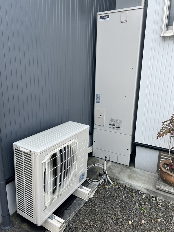 宮崎県都城市のT様より、エコキュート水漏れのご相談(エコキュート交換)
