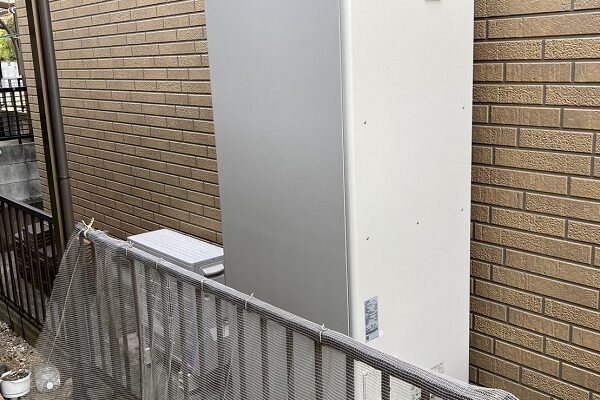 愛知県新城市・M様　電気温水器からエコキュートへ (2)