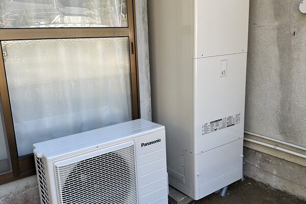 宮崎県宮崎市・H様　電気温水器からエコキュートにお取り替え (1)