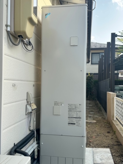 宮城県仙台市・N様　古いエコキュートから新しいエコキュートへ交換 (1)