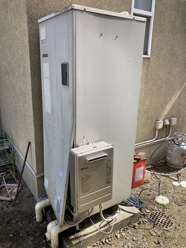 大阪府枚方市のF様　電気温水器からエコキュートへお買い換え2