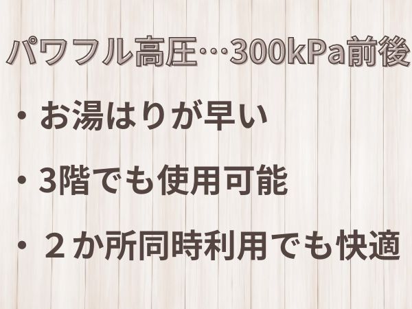 パワフル高圧
