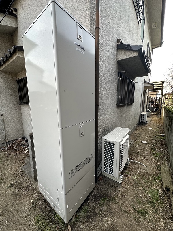 大阪府枚方市・T様邸　エコキュートからエコキュートへ交換3