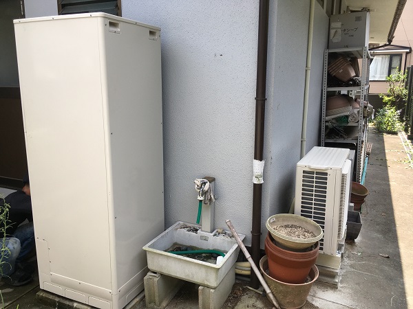 神奈川県横浜市・T様　急にお湯が止まったエコキュートの交換 (3)