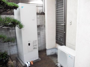 山口県周南市・M様　灯油ボイラーからエコキュートへ交換 (1)