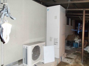 福岡県北九州市・N様　灯油ボイラーからエコキュートへ交換 (1)