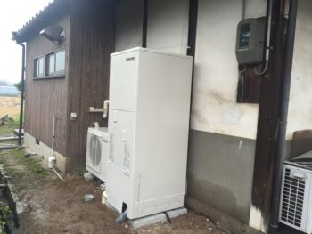 岡山県倉敷市・A様　灯油ボイラーからエコキュートへ交換 (1)