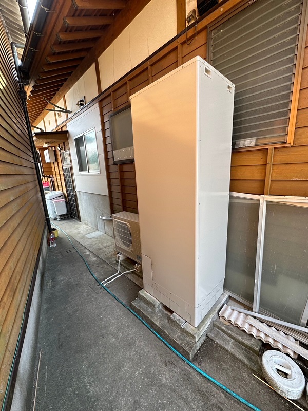 宮崎県日南市・T様　エコキュートのお買い換え