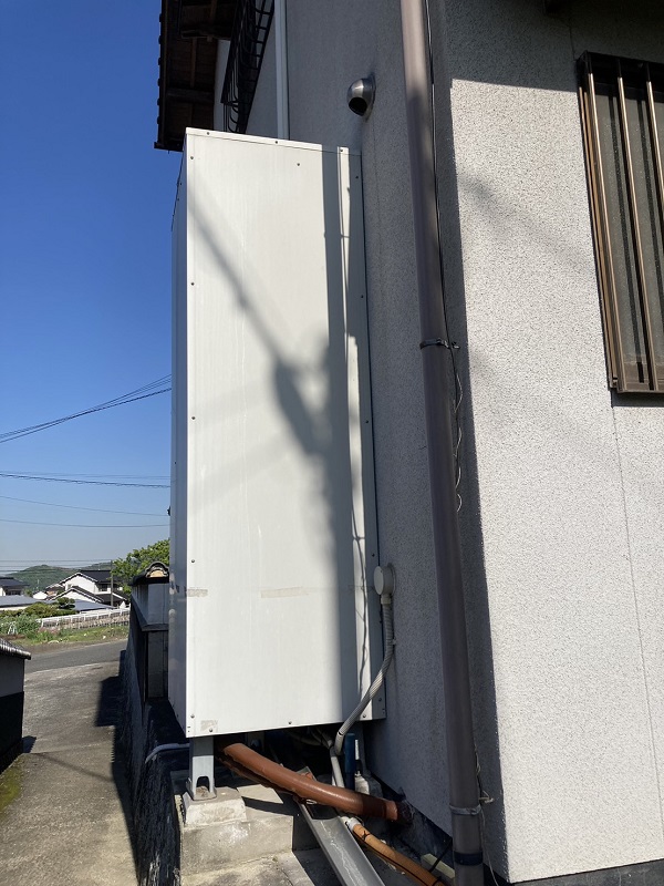 栃木県さくら市・Y様　水漏れしたエコキュートのお買い換え (2)