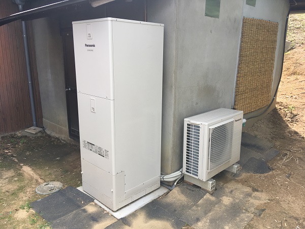 千葉県千葉市・K様　オール電化にするため、給湯器からエコキュートへのお取替え (1)