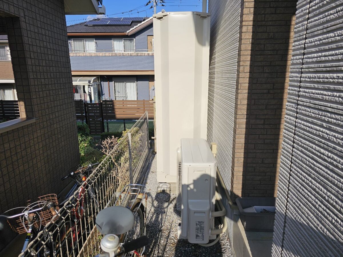 市原市H様邸エコキュート_施工後