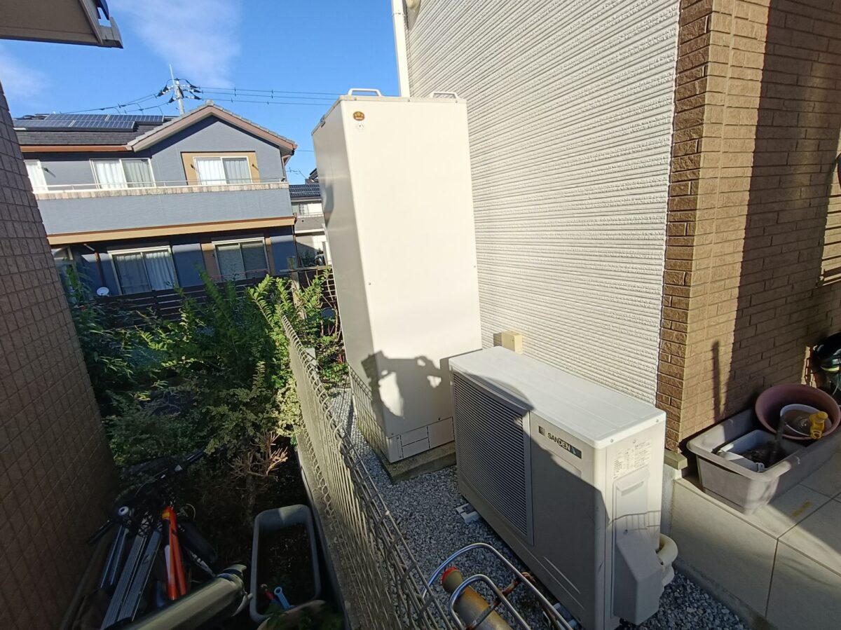 市原市H様邸エコキュート_施工前