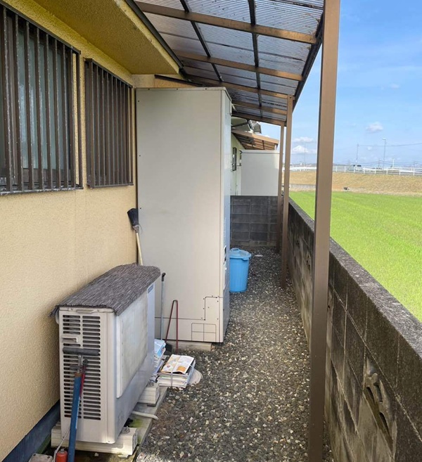 静岡県焼津市・K様｜温度が不安定になったと、エコキュートの交換依頼をいただきました (4)
