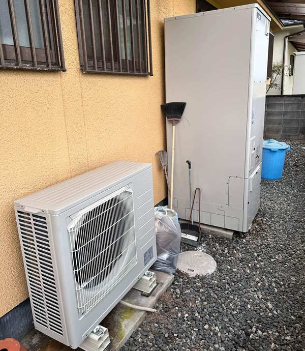 静岡県焼津市・K様｜温度が不安定になったと、エコキュートの交換依頼をいただきました (3)